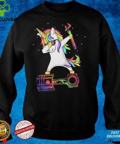 Mechanic Dabbing Unicorn Shirt