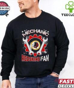 Mechanic Washington Redskins Fan shirt