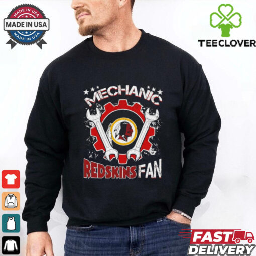 Mechanic Washington Redskins Fan shirt