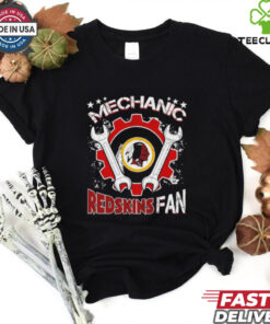 Mechanic Washington Redskins Fan shirt
