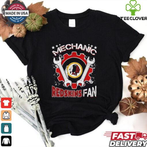 Mechanic Washington Redskins Fan shirt