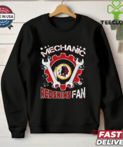 Mechanic Washington Redskins Fan shirt