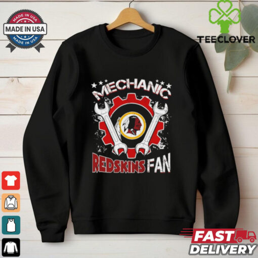 Mechanic Washington Redskins Fan shirt