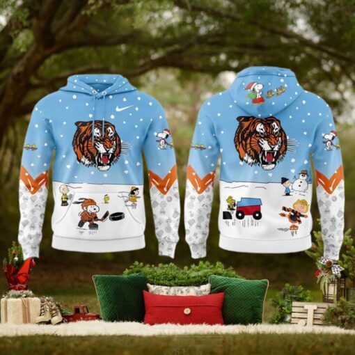 Medicine Hat Tigers Peanuts & Snoopy Night For Fans Limited Edition Hoodie Cap