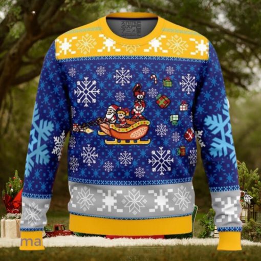 Mega Merry Christmas Mega Man Ugly Christmas Sweater Unique Gift For Men And Women