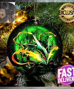 Mega X Rayquaza Moonlight Pokemon 2023 Holiday Christmas Decorations Ornament