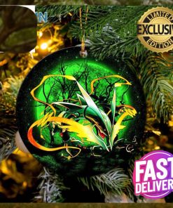 Mega X Rayquaza Moonlight Pokemon 2023 Holiday Christmas Decorations Ornament