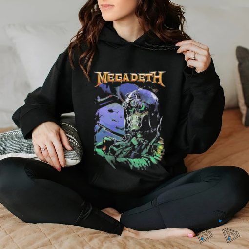 Megadeth Copter Pilot 2023 Fall Tour Two Sided T Shirt