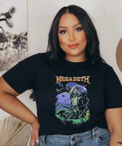 Megadeth Copter Pilot 2023 Fall Tour Two Sided T Shirt