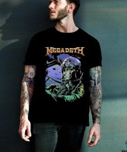 Megadeth Copter Pilot 2023 Fall Tour Two Sided T Shirt