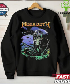 Megadeth Crush The World Copter Pilot 2023 Fall Tour Shirts