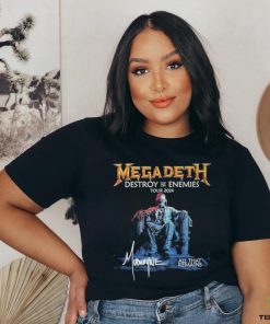 Megadeth Destroy All Enemies Tour 2024 shirt