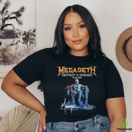Megadeth Destroy All Enemies Tour 2024 shirt