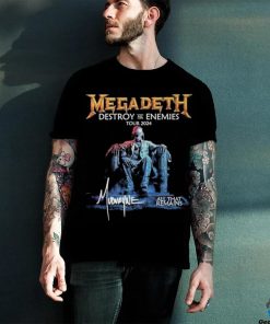 Megadeth Destroy All Enemies Tour 2024 shirt