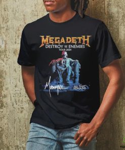 Megadeth Destroy All Enemies Tour 2024 shirt