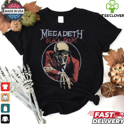 Megadeth Deth Black Friday T Shirt