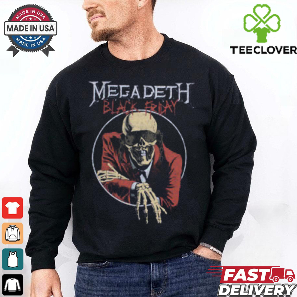 Megadeth Deth Black Friday T Shirt Megadeth Deth Black Friday T Shirt