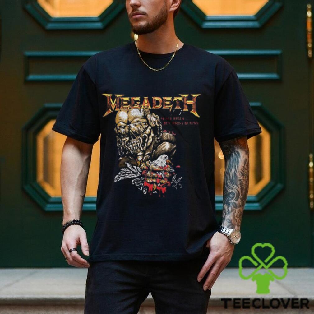 Megadeth Peace Sells Bird Shirt