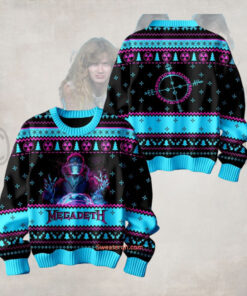 Megadeth Rock Band Cryptic Writings Christmas Sweater
