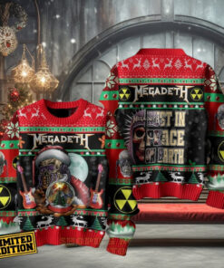 Megadeth Ugly Sweater For Christmas