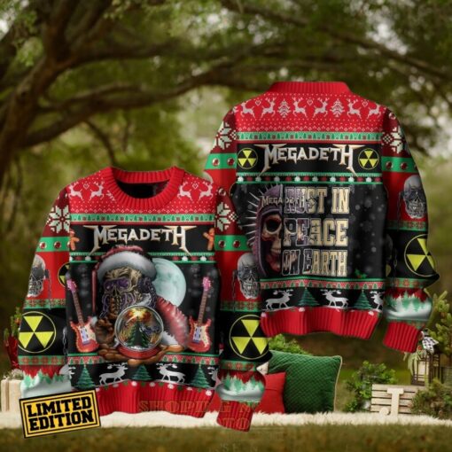 Megadeth Ugly Sweater For Christmas