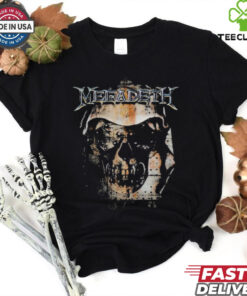 Megadeth Youthanasia Ripped Vic T shirts