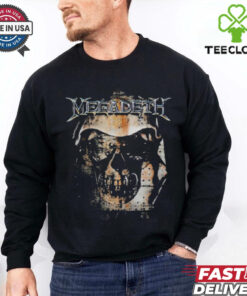 Megadeth Youthanasia Ripped Vic T shirts