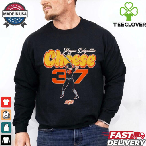 Megan Delgadillo Cheese #37 Oklahoma State Cowboys Football shirt