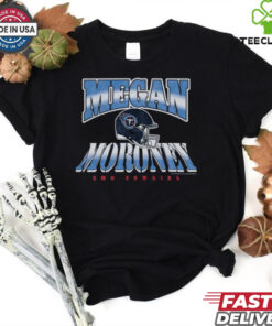 Megan Moroney x Tennessee Titans Helmet Tee Navy shirt 2 Megan Moroney x Tennessee Titans Helmet Tee Navy shirt