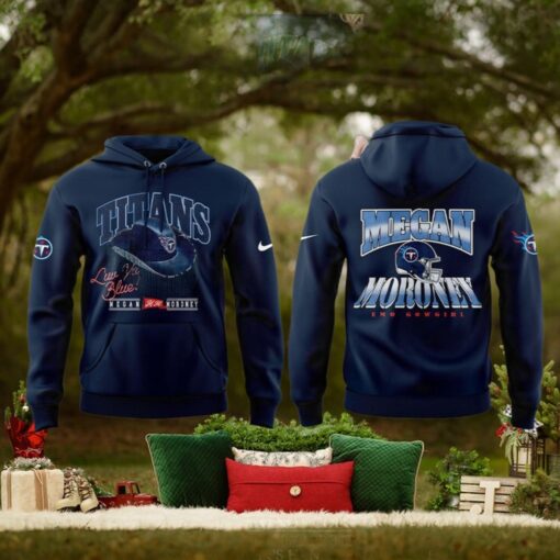 Megan Moroney x Tennessee Titans New Collection For Fans Limited Edition Hoodie