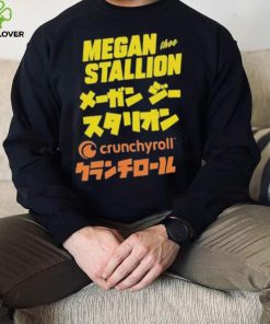 Megan thee stallion crunchyroll merch cr loves megan thee stallion shirt