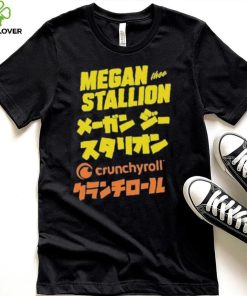 Megan thee stallion crunchyroll merch cr loves megan thee stallion hoodie, sweater, longsleeve, shirt v-neck, t-shirt