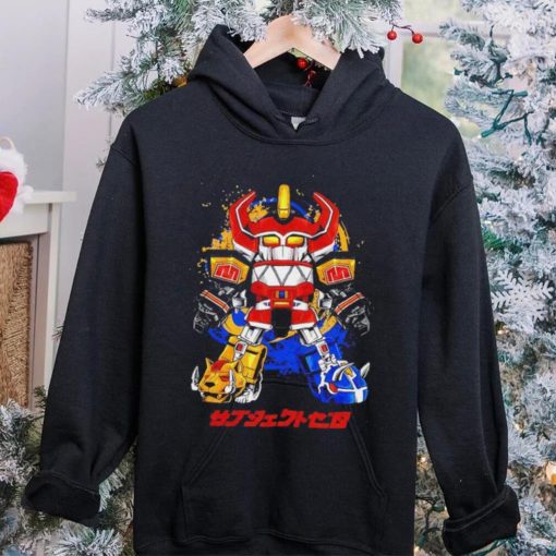 Megazord Mighty Morphin Power Rangers chibi megazord hoodie, sweater, longsleeve, shirt v-neck, t-shirt