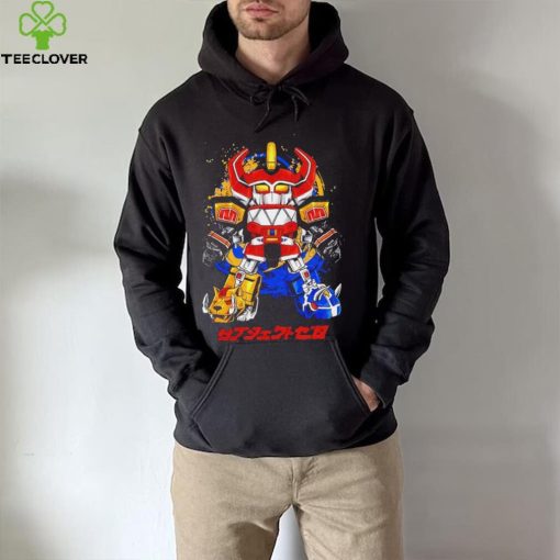 Megazord Mighty Morphin Power Rangers chibi megazord hoodie, sweater, longsleeve, shirt v-neck, t-shirt