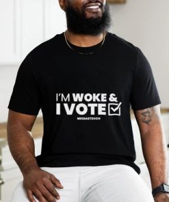 Meidastouch I’m Woke And I Vote shirt