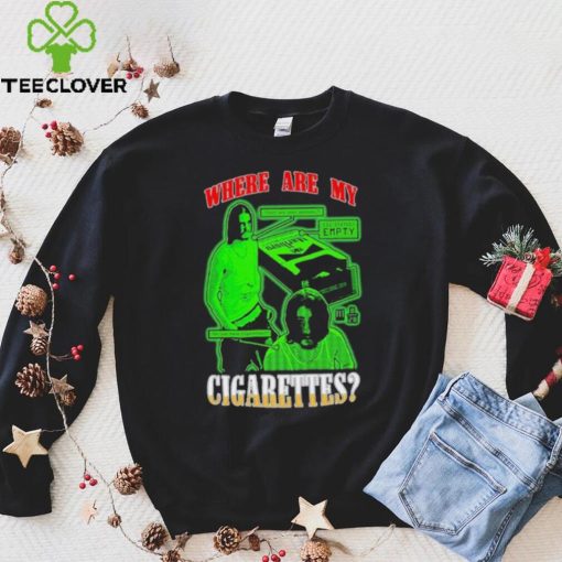 Melange Fishtanklive Where Are My Cigarettes Shirt