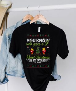 Melania Trump Who Gives A F About Christmas Funny Saying shirt