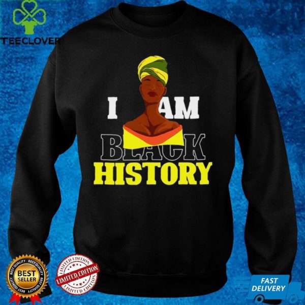 Melanin African Black Americans I Am Black History Month T shirt