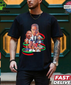 Melanin Classics Black History Maker Martin Luther King Marcus Garvey Malcolm X Jesse Owens Frederick Muhammad Ali shirt