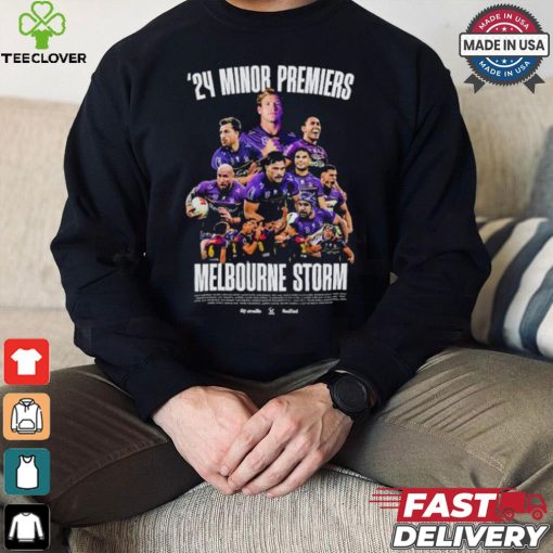 Melbourne Storm 2024 O’Neills Adults Minor Premiers T hoodie, sweater, longsleeve, shirt v-neck, t-shirt