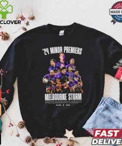 Melbourne Storm 2024 O’Neills Adults Minor Premiers T hoodie, sweater, longsleeve, shirt v-neck, t-shirt