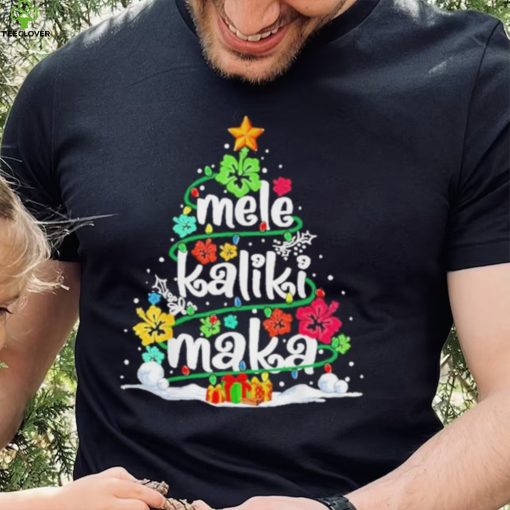 Mele Kalikimaka Christmas Hawaiian Funny T Shirt