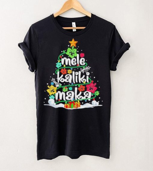 Mele Kalikimaka Christmas Hawaiian Funny T Shirt