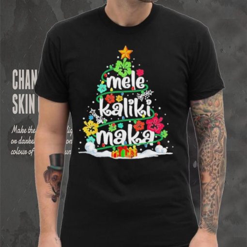 Mele Kalikimaka Christmas Hawaiian Funny T Shirt