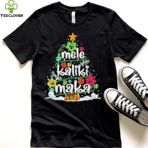 Mele Kalikimaka Christmas Hawaiian Funny T Shirt