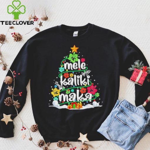 Mele Kalikimaka Christmas Hawaiian Funny T Shirt