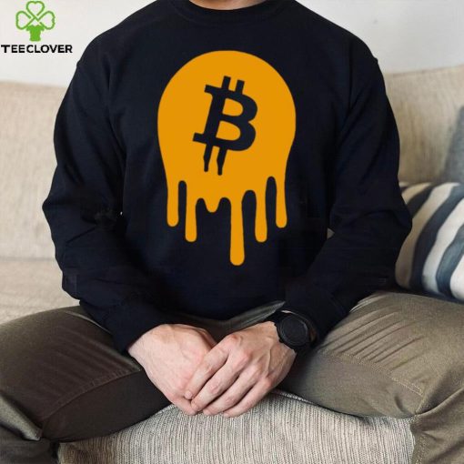 Melt your face Bitcoin art hoodie, sweater, longsleeve, shirt v-neck, t-shirt