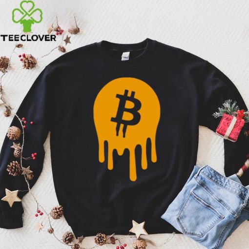 Melt your face Bitcoin art hoodie, sweater, longsleeve, shirt v-neck, t-shirt