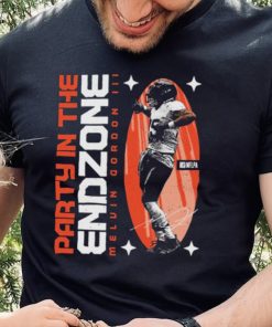 Melvin Gordon Denver Broncos Endzone Party Signature Shirt