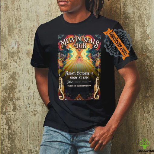 Melvin Seals And JGB Oct 11 2024 Jam Cellars Ballroom Napa CA T Shirt